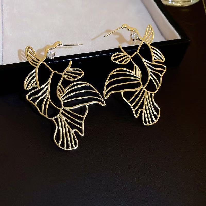 925 Sterling Silver Long Drop Earrings – Chain Dangle Earrings
