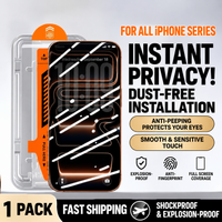 8K HD Clear Black Privacy