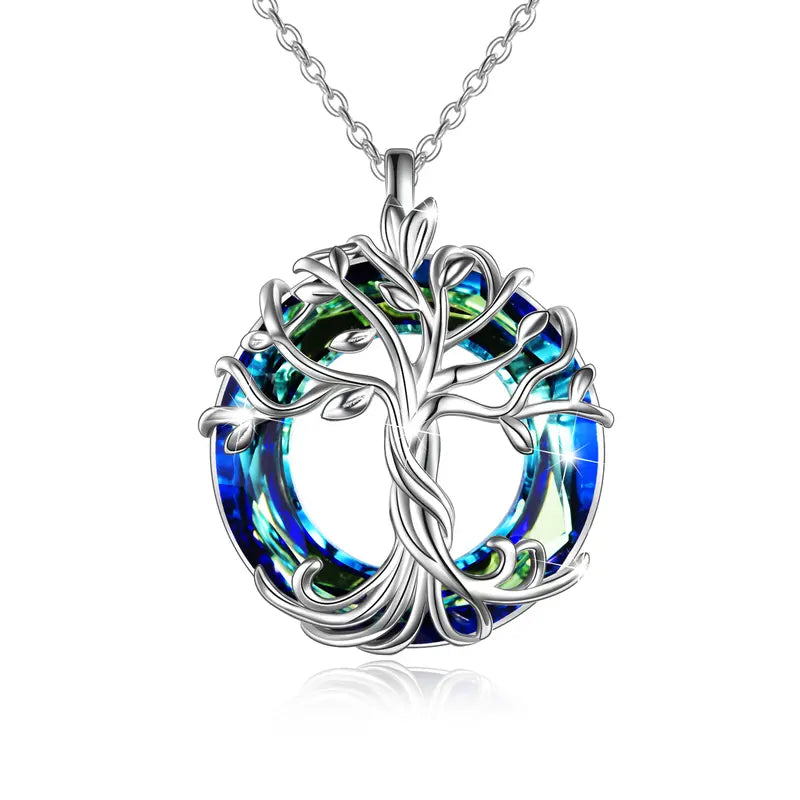Crystal Tree of Life Necklace