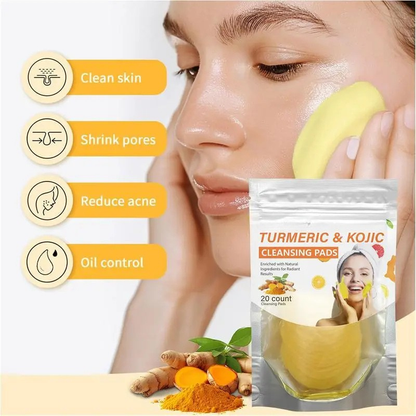 Turmeric & Kojic Cleansing Pads (20PCS)