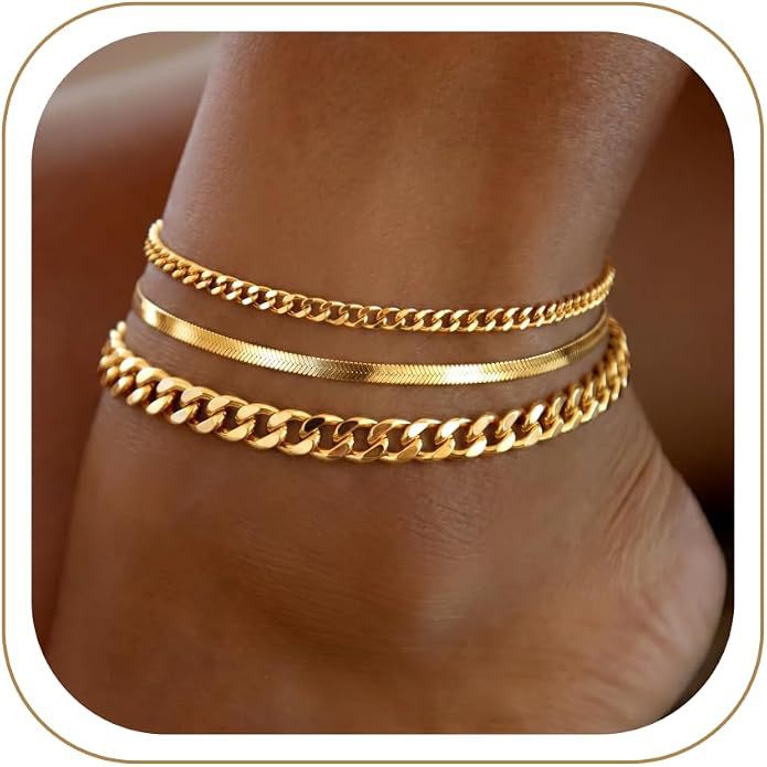 Layered Anklet Set | Chic Beach & Everyday Jewelry