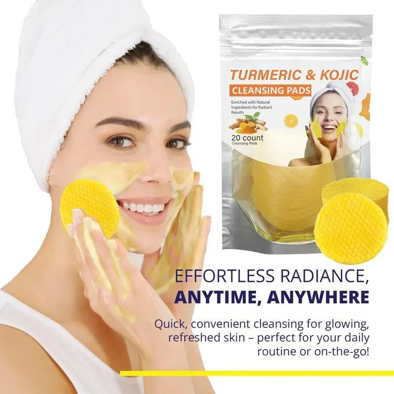 Turmeric & Kojic Cleansing Pads (20PCS)
