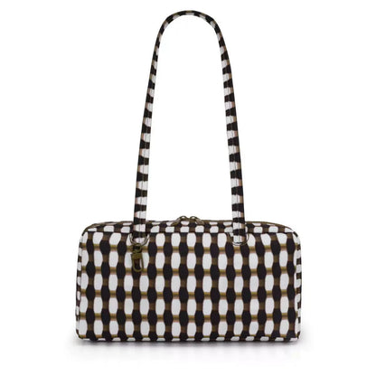 Large Nylon Bowler Tote Bag