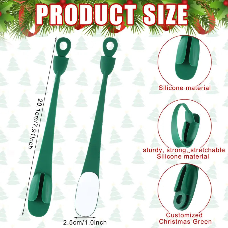 🔥HOT SALE 49% OFF - 🎅Christmas Garland Hanger Mantle Garland Hooks, No Drill (Set of 4)