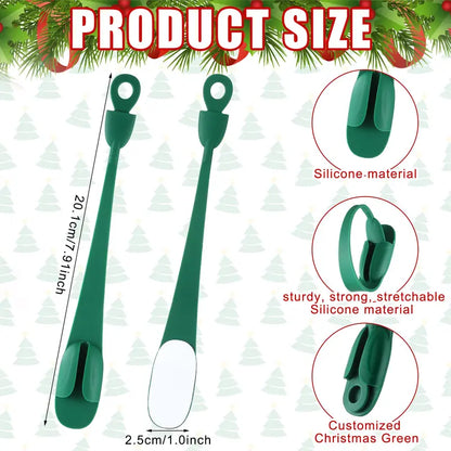 🔥HOT SALE 49% OFF - 🎅Christmas Garland Hanger Mantle Garland Hooks, No Drill (Set of 4)