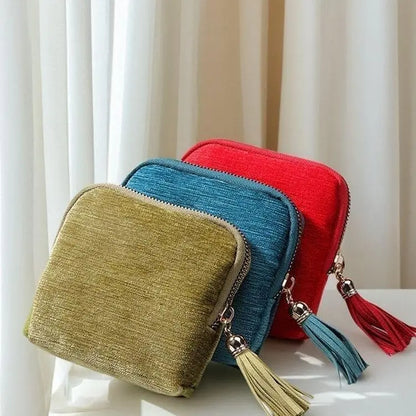 Travel Jewelry Organizer Case with 5 Compartments