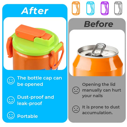 4-Pack Reusable Soda Can Lids