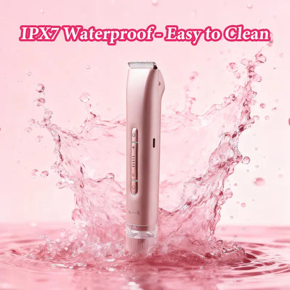 2-in-1 Waterproof Rechargeable Bikini Trimmer