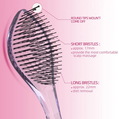 Wet & Dry Detangling Hair Brush