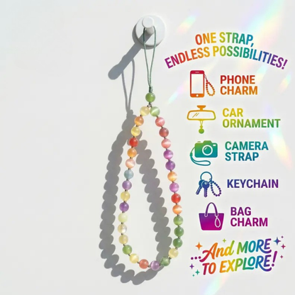 UV Reactive Rainbow Beaded Dopamine Choker