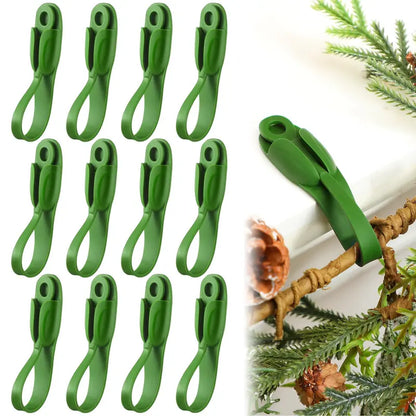 🔥HOT SALE 49% OFF - 🎅Christmas Garland Hanger Mantle Garland Hooks, No Drill (Set of 4)