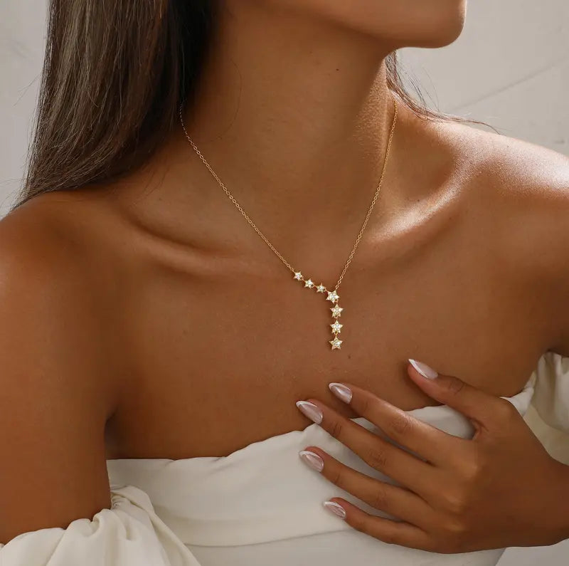 Starlight Cascade Necklace
