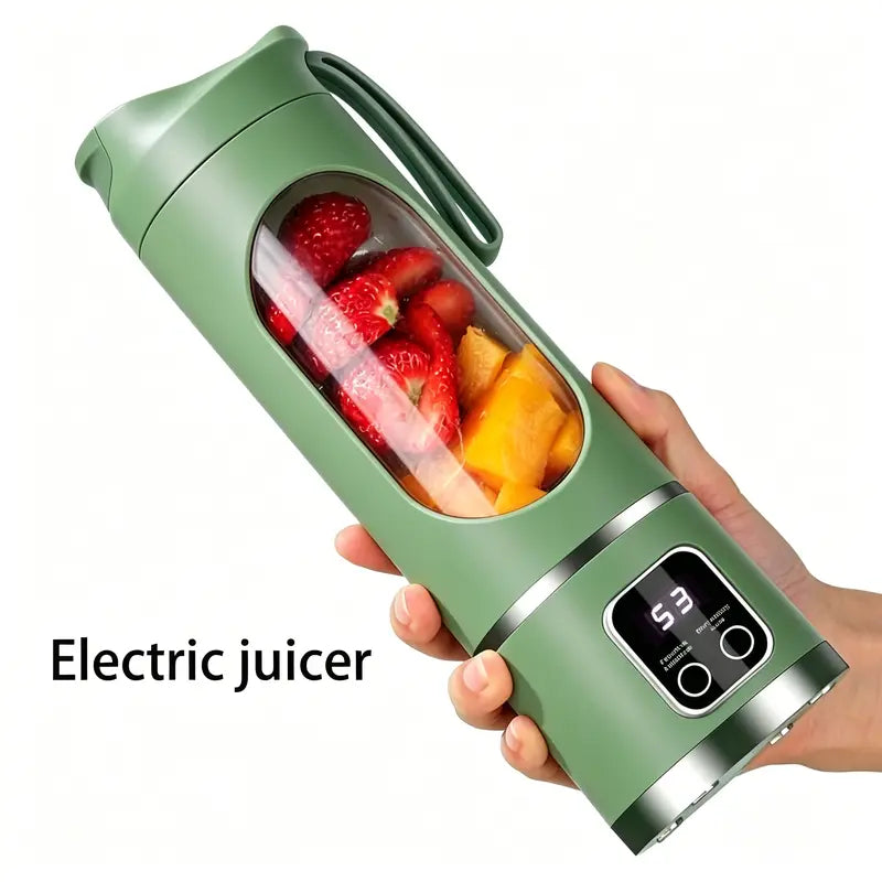 Portable USB Rechargeable Juicer with LED Display
