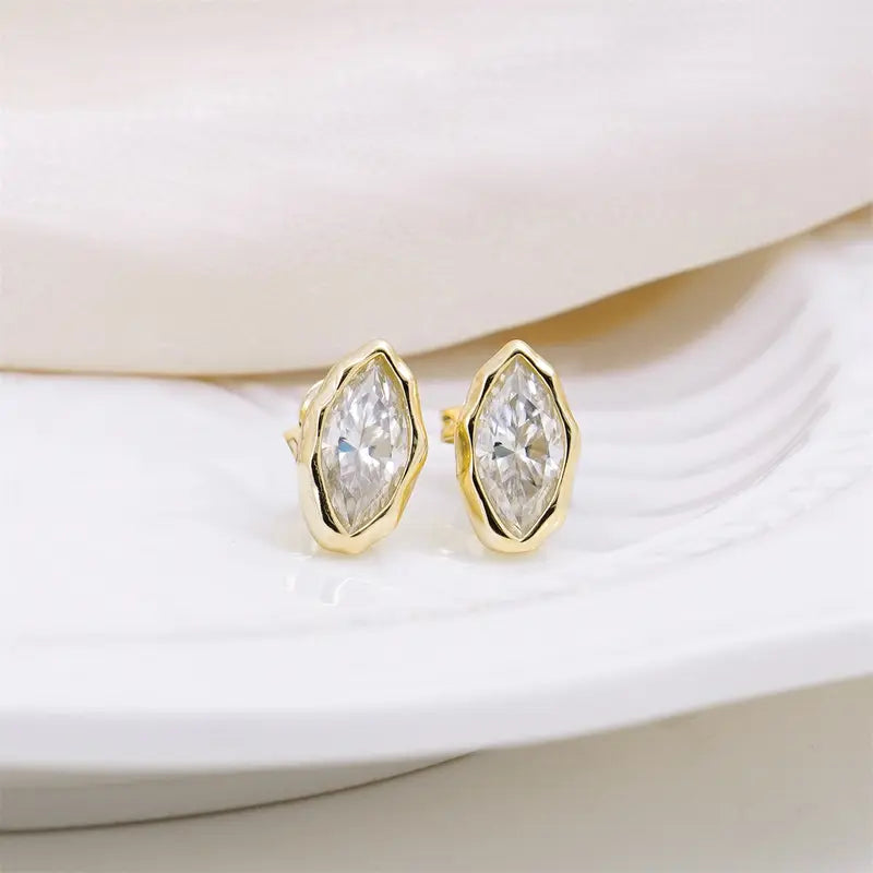 Dream Boat™ 2ct Marquise Cut Stud Earrings