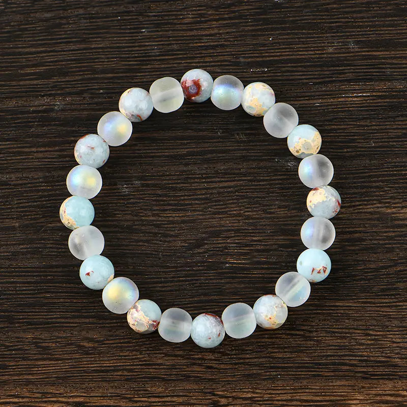 New Beginning Crystal Beaded Bracelet