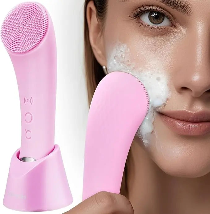 Heated Facial Cleansing & Massage Brush