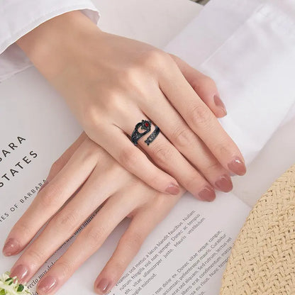 Witch’s Knot Birthstone Ring