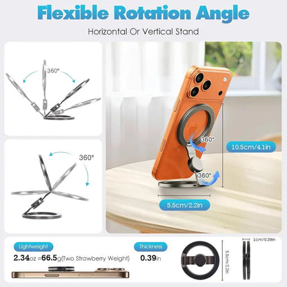 Magnetic Mobile Phone Stand & Fidget Spinner Combo