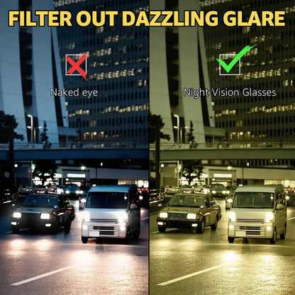 Night Driving Glasses – Anti-Glare Yellow Lens Eyewear