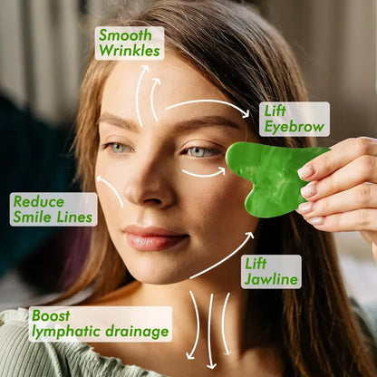 Multi-Pack Ice Roller & Jade Stone  Facial Tools