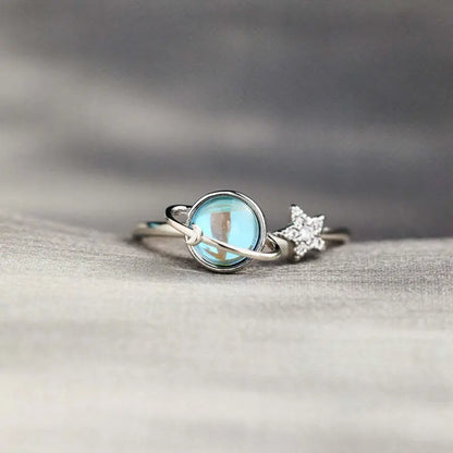 Never Stop Shining Star & Planet Ring