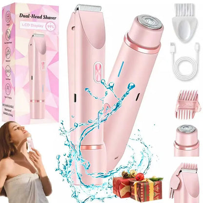 2-in-1 Painless Bikini Hair Trimmer