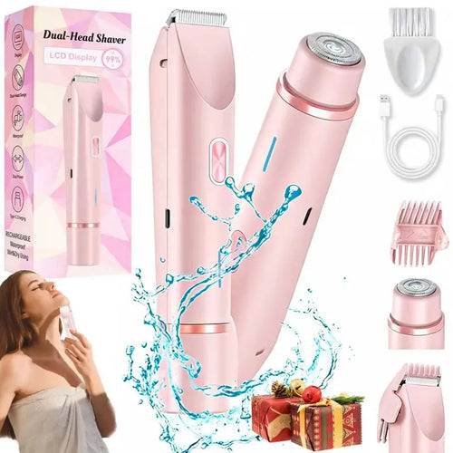 2-in-1 Painless Bikini Hair Trimmer