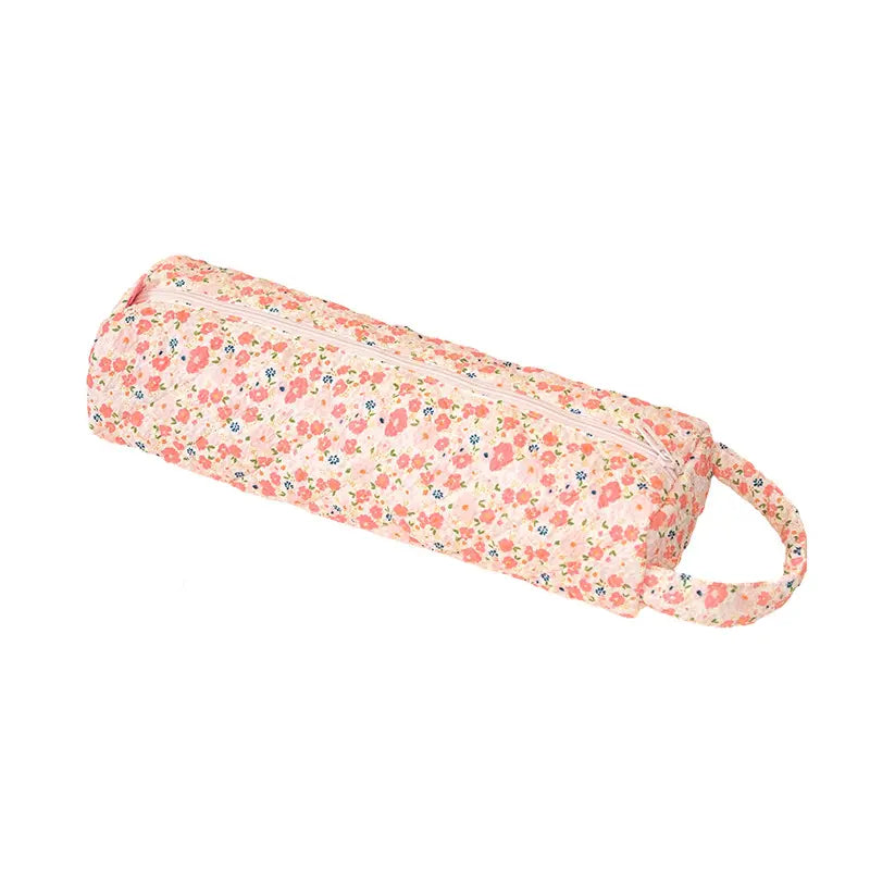 Quilted Large Capacity Travel Makeup & Toiletry Bag
