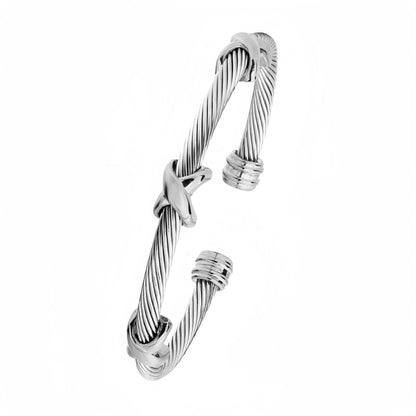 Adjustable Cable & Chain Bracelet Set