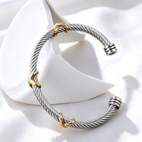 Trinity X Cuff – Two-Tone