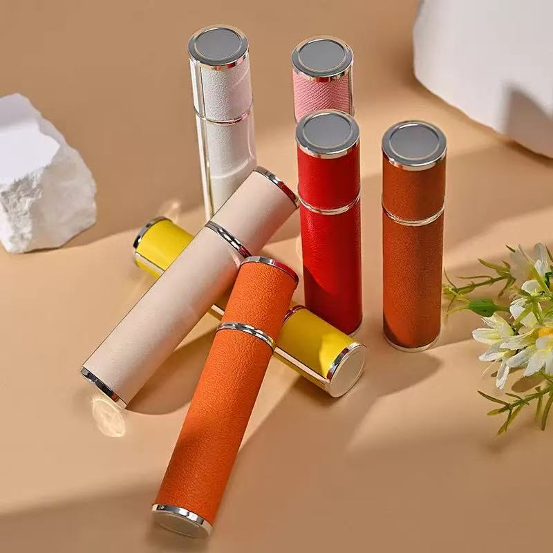 4-Pack 5ml Aluminum Refillable Perfume Atomizer Set