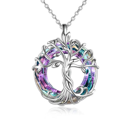Crystal Tree of Life Necklace