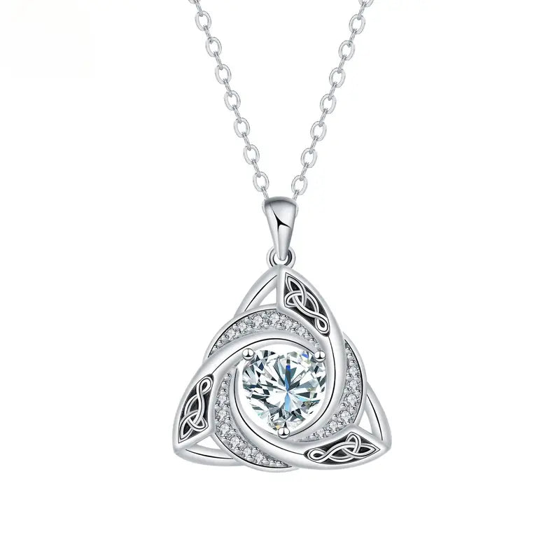 Eternal Celtic Birthstone Necklace
