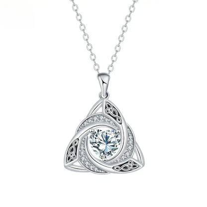 Eternal Celtic Birthstone Necklace