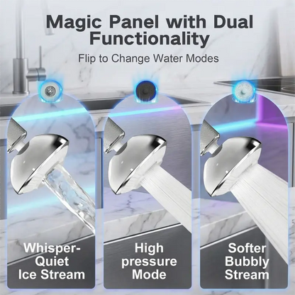 360° Rotating Kitchen Faucet Aerator, 3-Function Spray