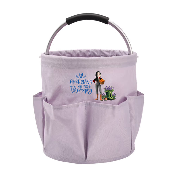 Purple gardening bag