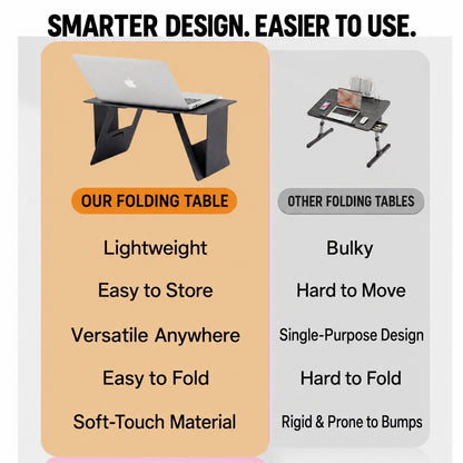 3-Sec Setup & Fold | 4-in-1 Transformations | 18 lbs Heavy-Duty Load | For Bed, Car and Outdoors