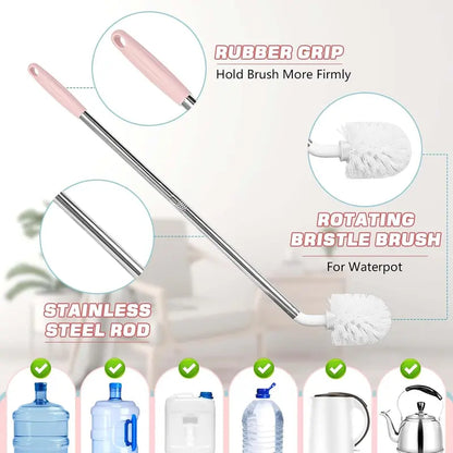 Extra Long 5-Gallon Water Bottle Cleaning Brush