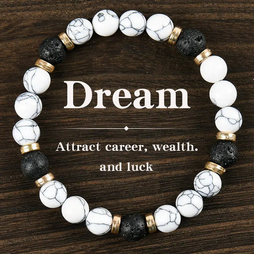 Dream Fortune Crystal Beaded Bracelet