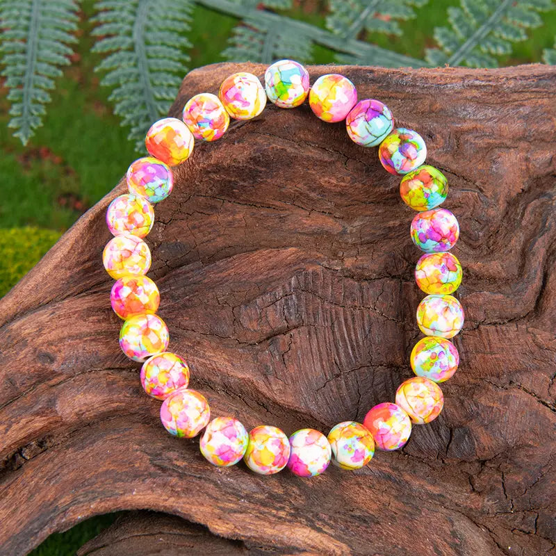 Vitality Passion Crystal Beaded Bracelet