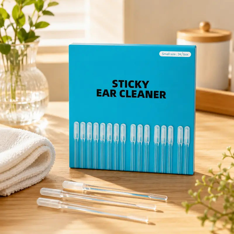 🔥UMMER SALE 49% OFF 💦Sticky Ear Cleaning Sticks – Gentle, Visible Ear Care
