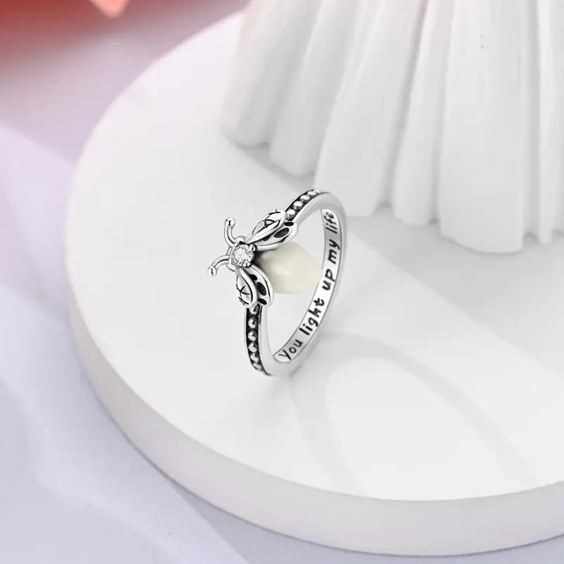 Glow-in-the-Dark Firefly Ring