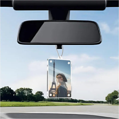 2-Pack Magnetic Mount Sun Visor Photo Clips