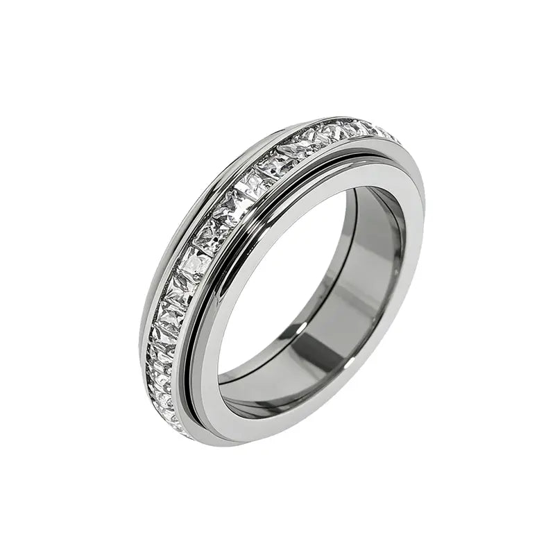 18K Gold Plated Zircon Ring ⭐