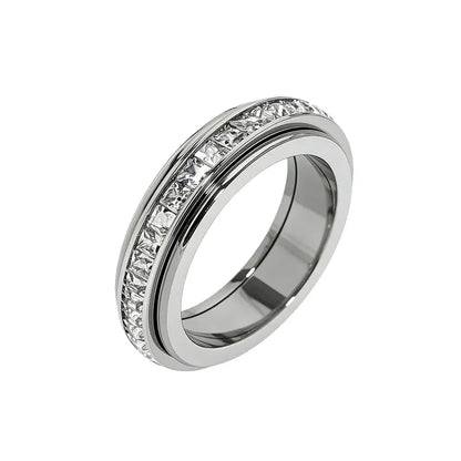 18K Gold Plated Zircon Ring ⭐