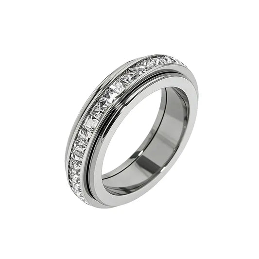 18K Gold Plated Zircon Ring ⭐