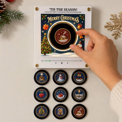 Christmas Music Fridge Magnet – 9 Classic Carols