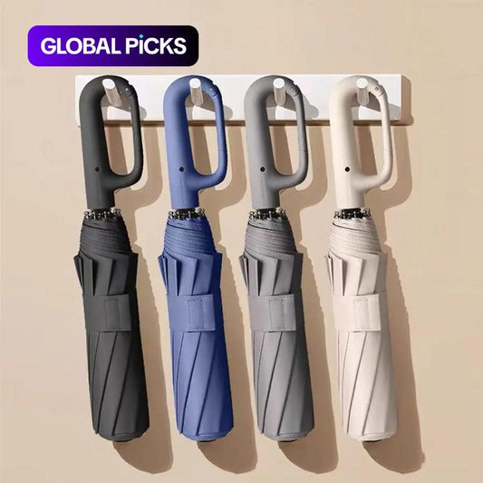 Automatic Folding Umbrella with Loop Handle