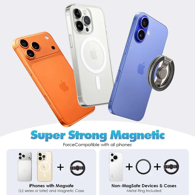 Magnetic Mobile Phone Stand & Fidget Spinner Combo