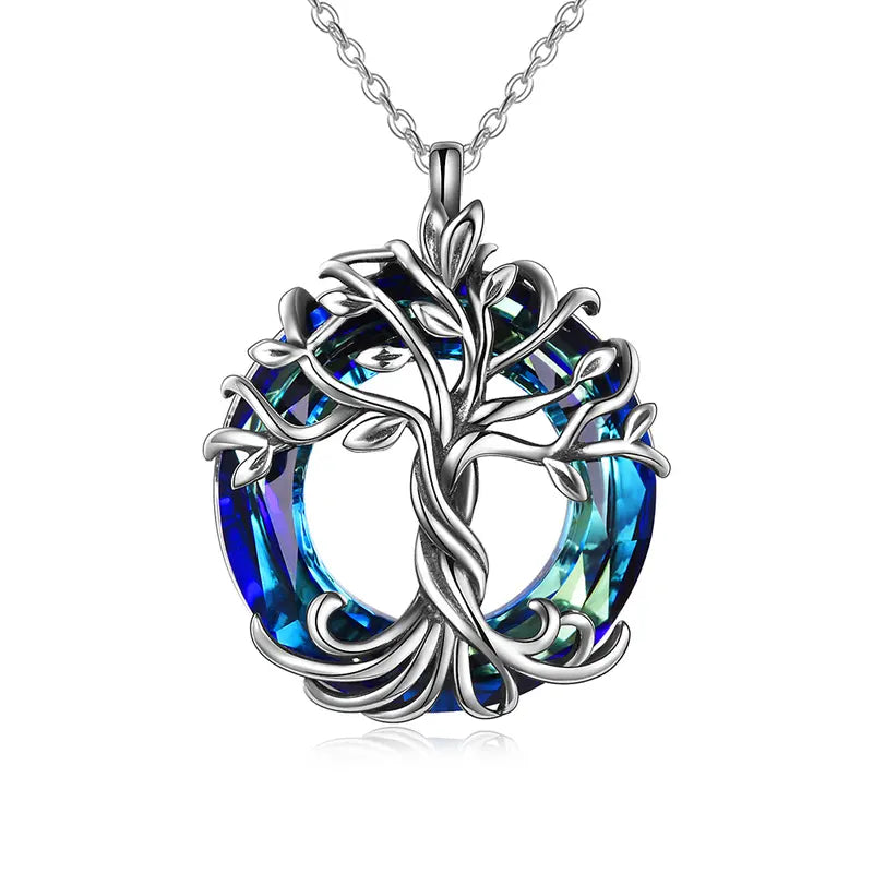 Crystal Tree of Life Necklace